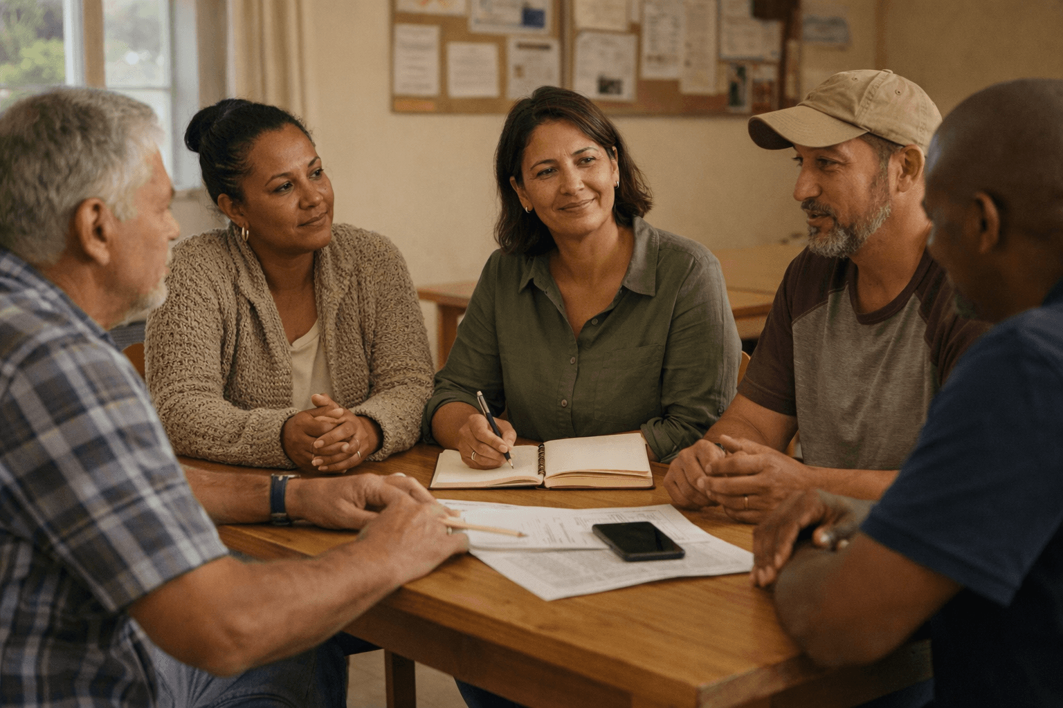 Community leadership and governance visibility in Helpmekaar.